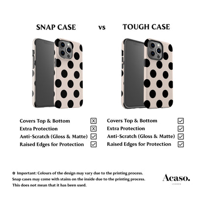 Feria Dots White Phone Case