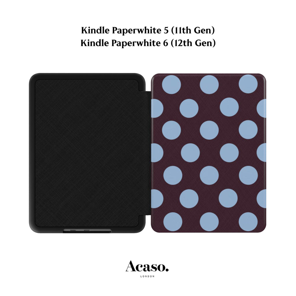 Feria Dots Dark Purple Kindle Case