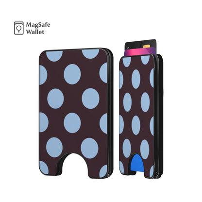 Feria Dots Dark Purple Magnetic Phone Wallet