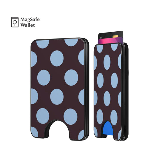 Feria Dots Dark Purple Magnetic Phone Wallet