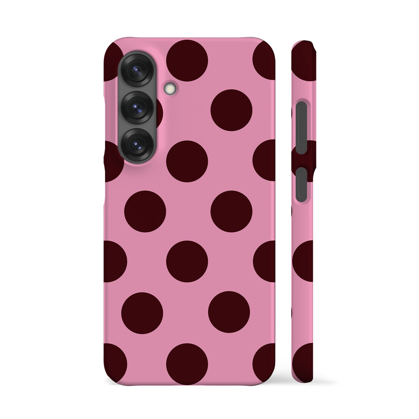 Feria Maroon Dots Phone Case