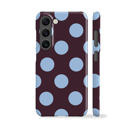 Dark Purple Feria Dots Phone Case