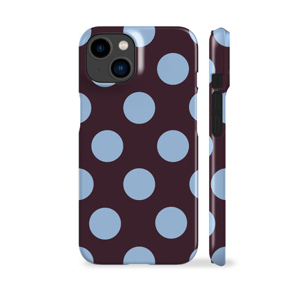 Dark Purple Feria Dots Phone Case