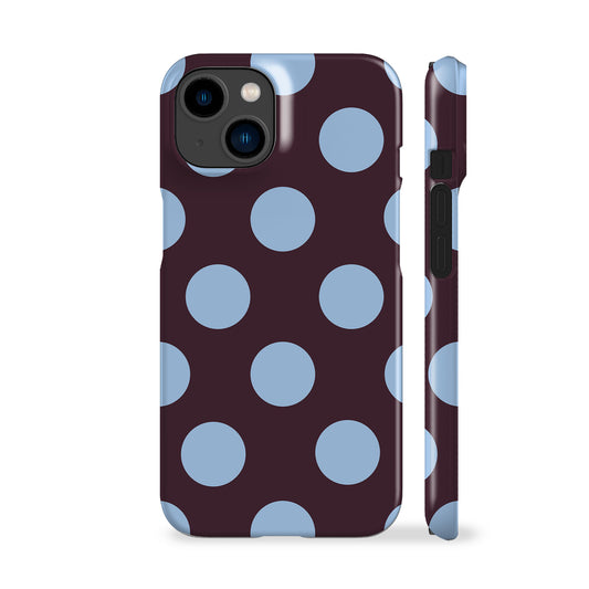 Dark Purple Feria Dots Phone Case