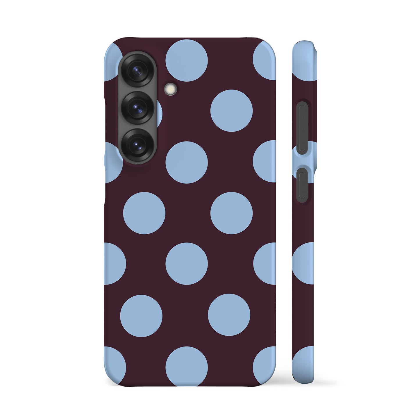 Dark Purple Feria Dots Phone Case