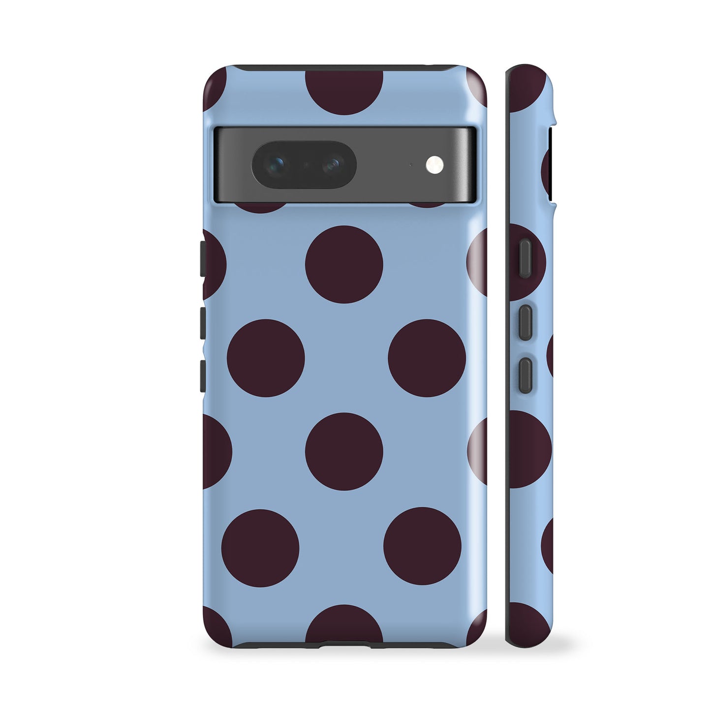 Ice Blue Feria Dots Phone Case