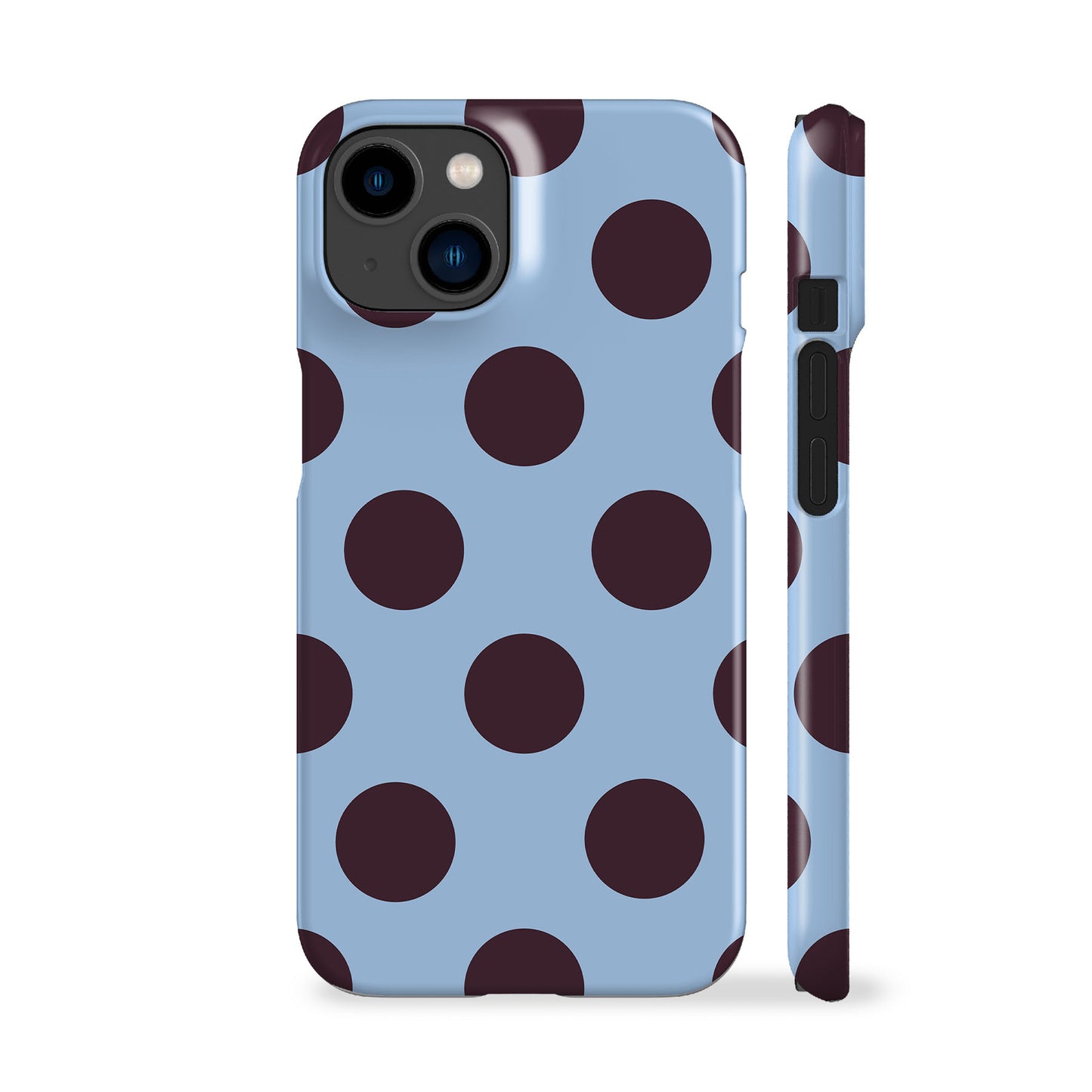 Ice Blue Feria Dots Phone Case