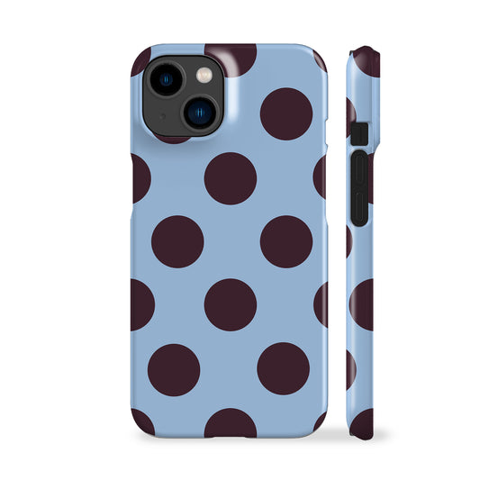 Ice Blue Feria Dots Phone Case
