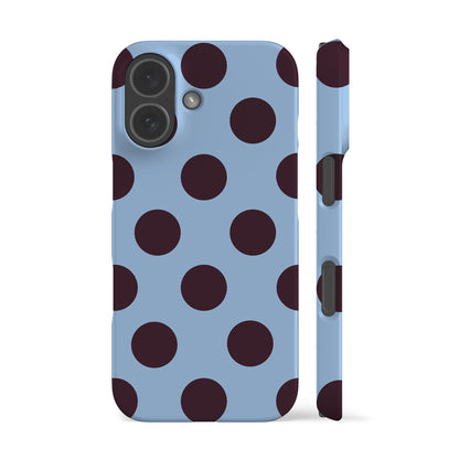 Ice Blue Feria Dots Phone Case