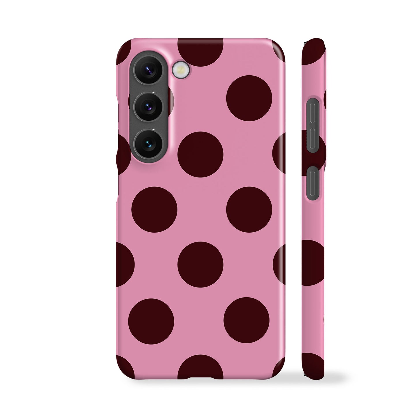 Feria Maroon Dots Phone Case