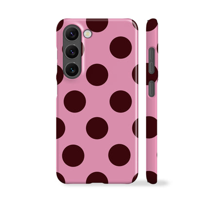 Feria Maroon Dots Phone Case