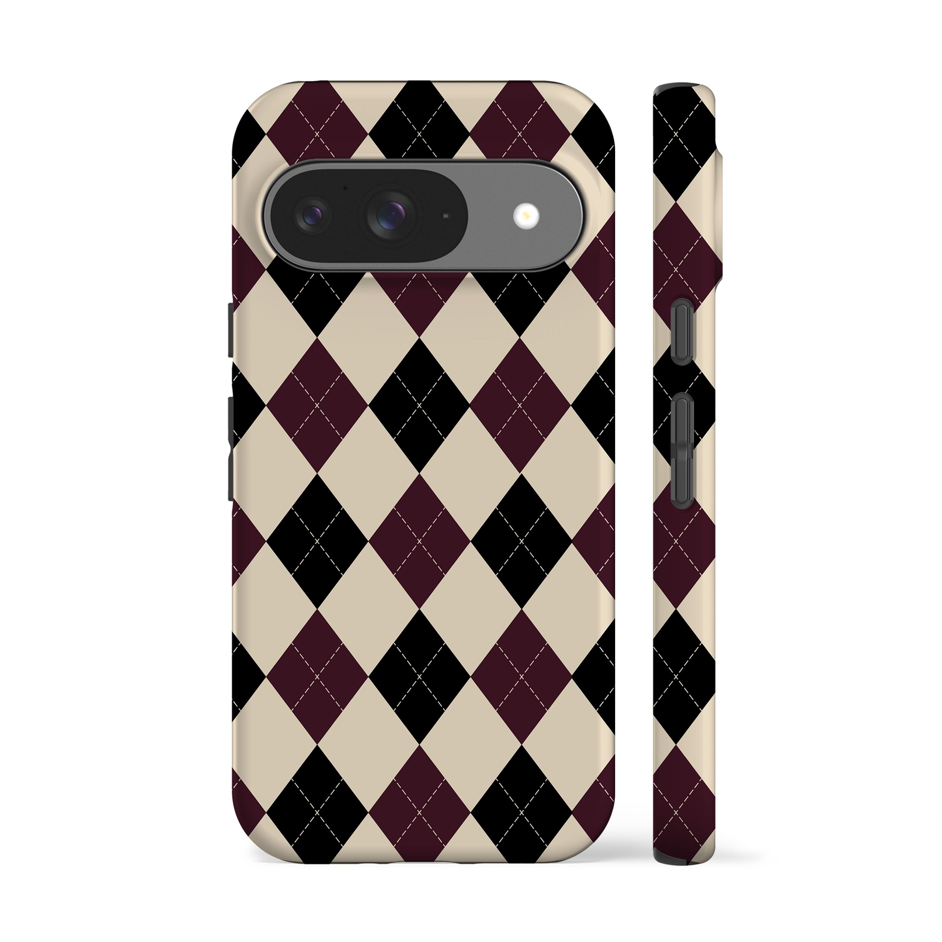 Festive Argyle Phone Case