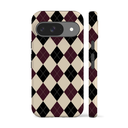 Festive Argyle Phone Case