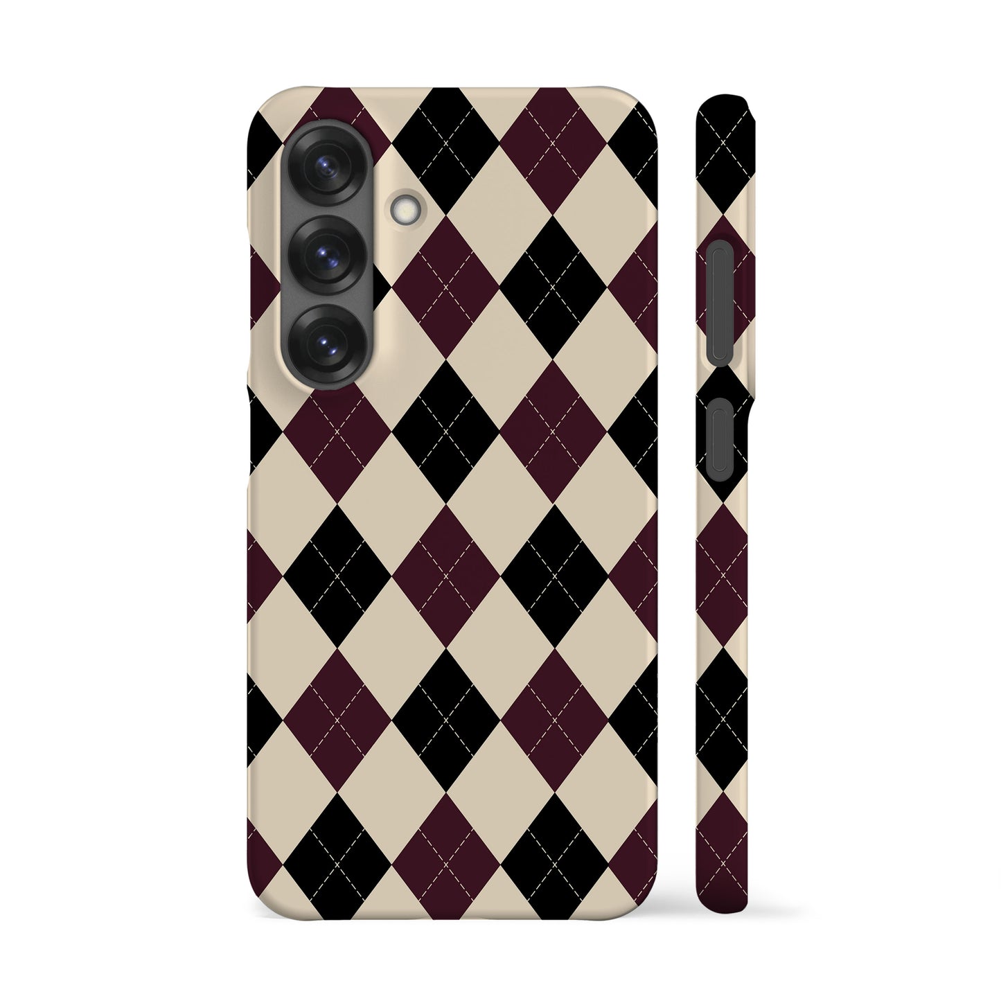 Festive Argyle Phone Case