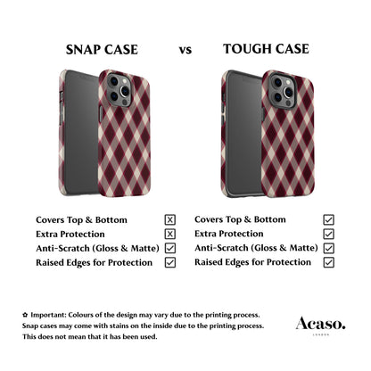 Festive Plaid Phone Case