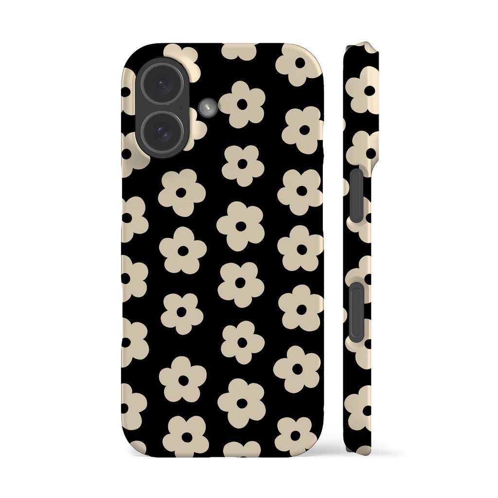 Flores Black Phone Case