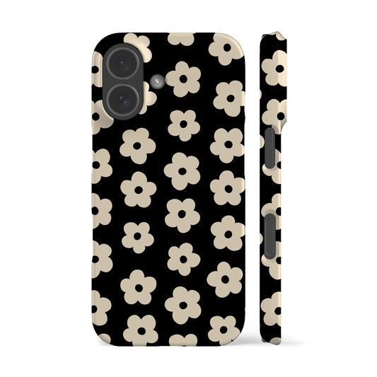 Flores Black Phone Case