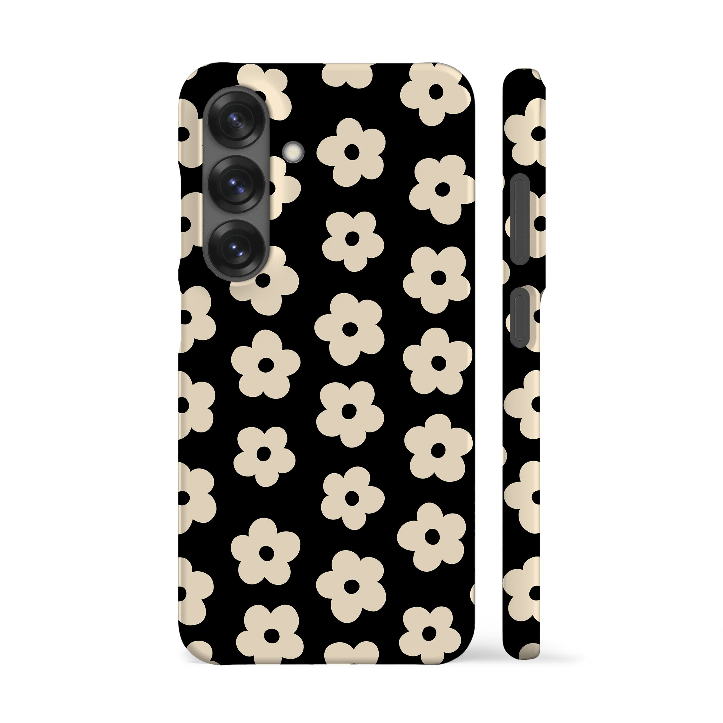 Flores Black Phone Case