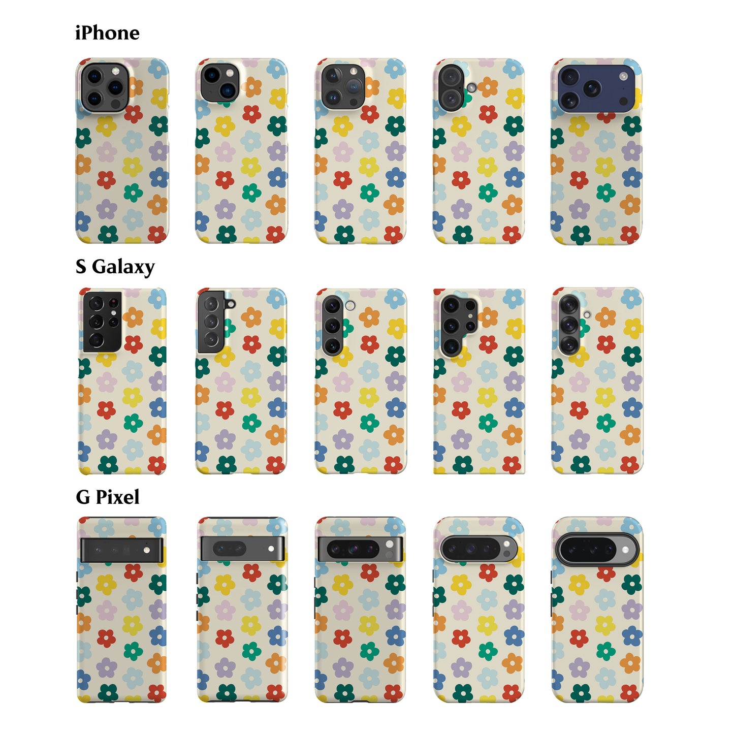 Flores Retro Phone Case