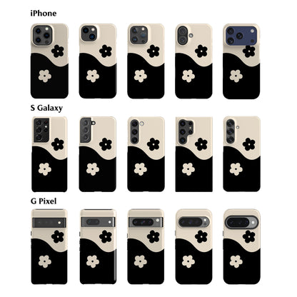 Flower Yin Yang Phone Case