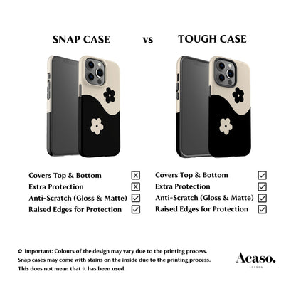 Flower Yin Yang Phone Case