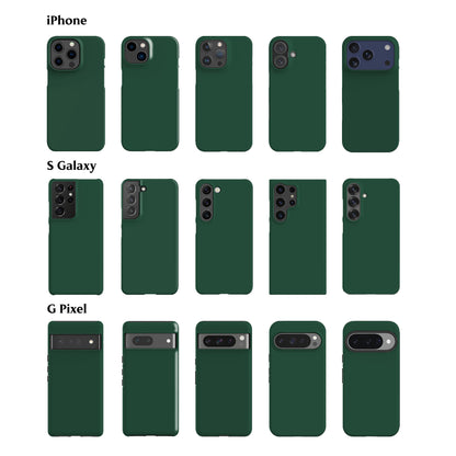 Solid Forest Green Phone Case