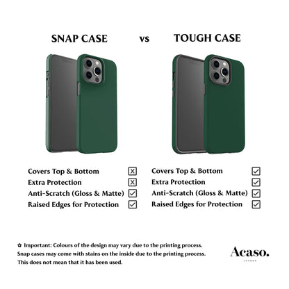 Solid Forest Green Phone Case
