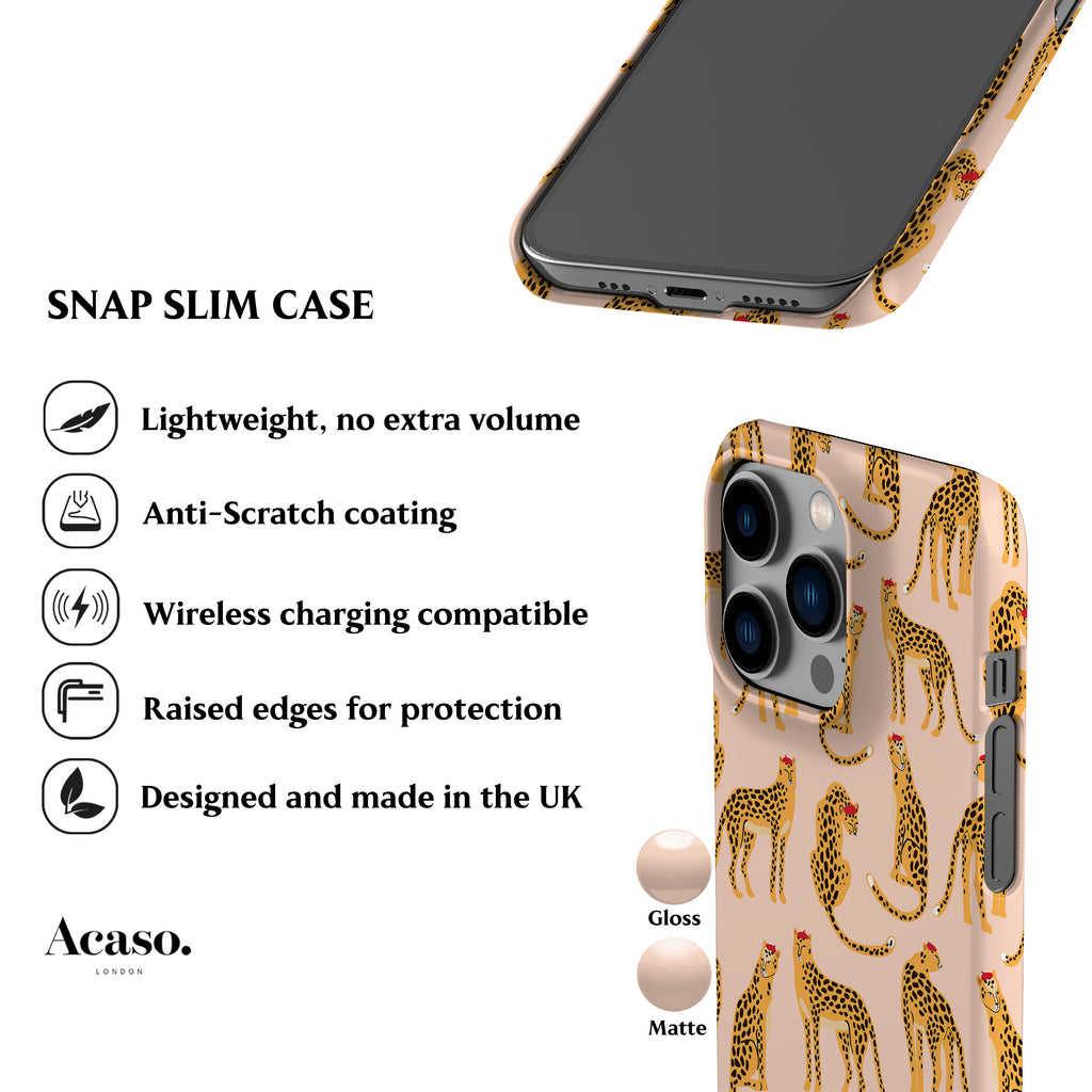 French Cheetah Dalla Phone Case