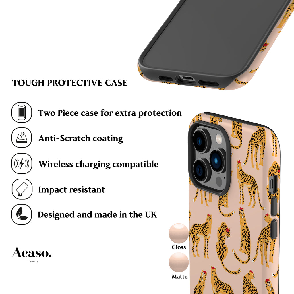 French Cheetah Dalla Phone Case