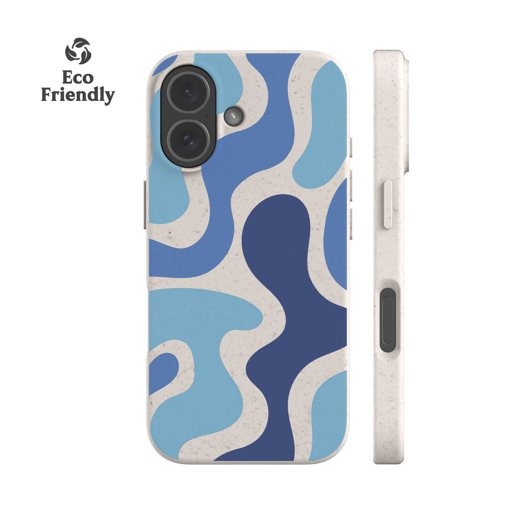 Funky Waves Eco-Friendly Phone Case