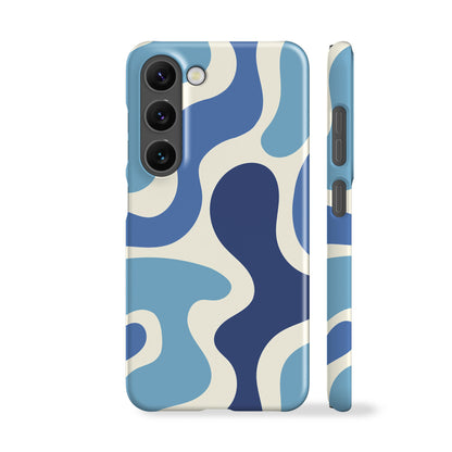 FUNKY WAVE Blue Phone Case