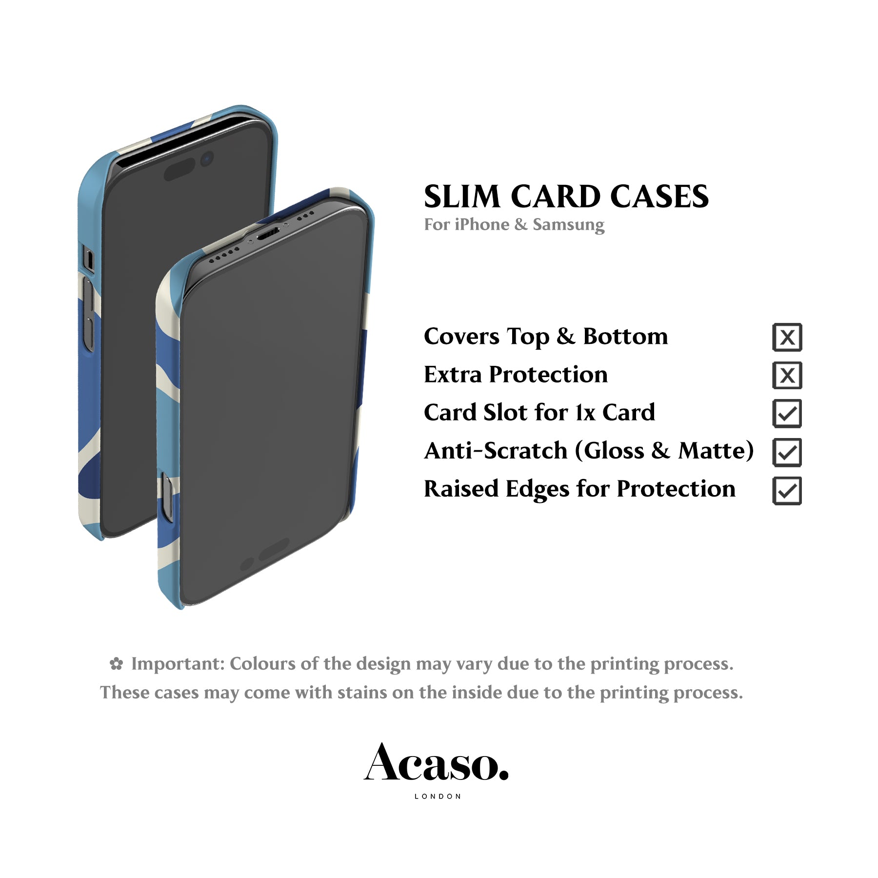 Funky Wave Card Case