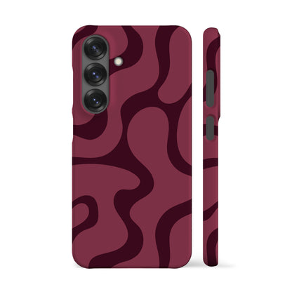 Funky Wave Deep Rose Phone Case