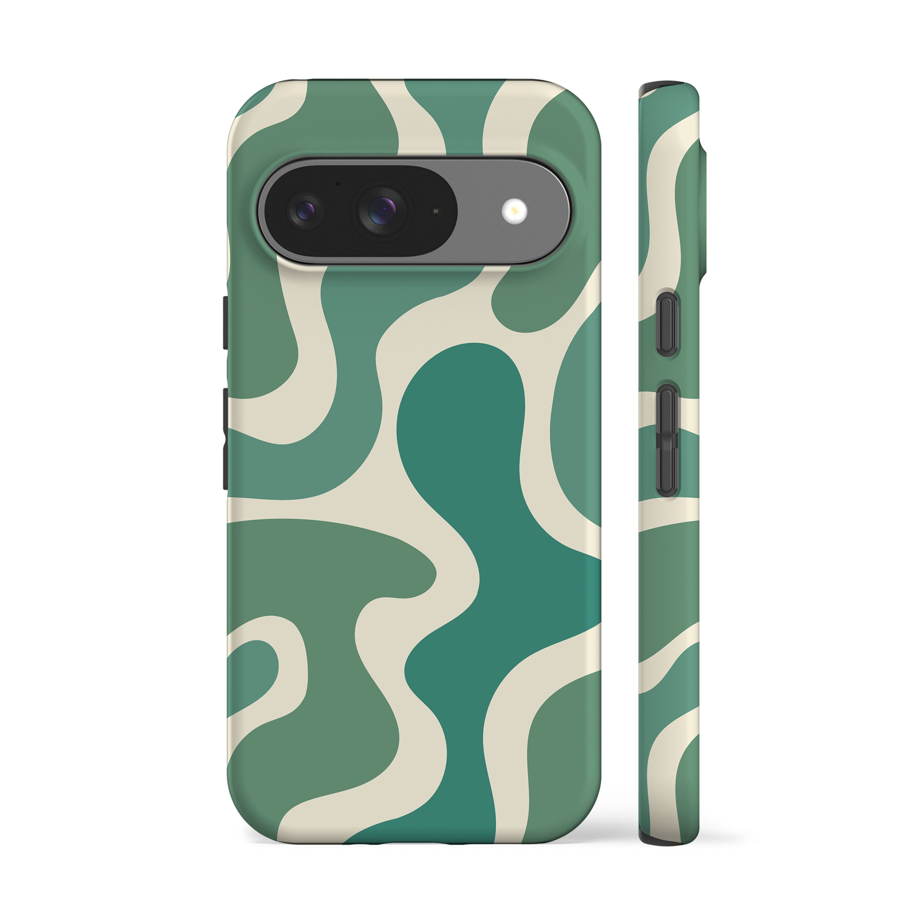 Funky Wave Green Phone Case