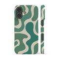 Funky Wave Green Phone Case