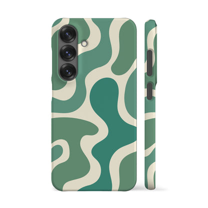 Funky Wave Green Phone Case