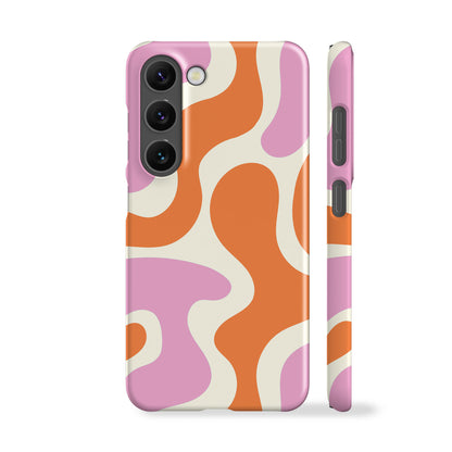 Funky Wave Pink Phone Case