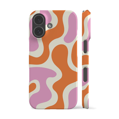 Funky Wave Pink Phone Case