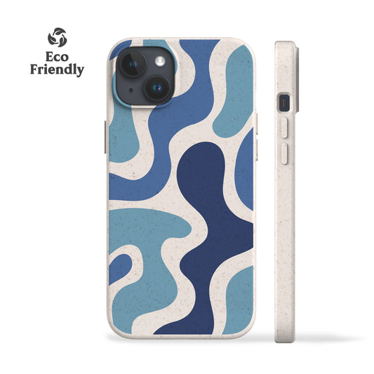 Funky Waves Eco-Friendly Phone Case