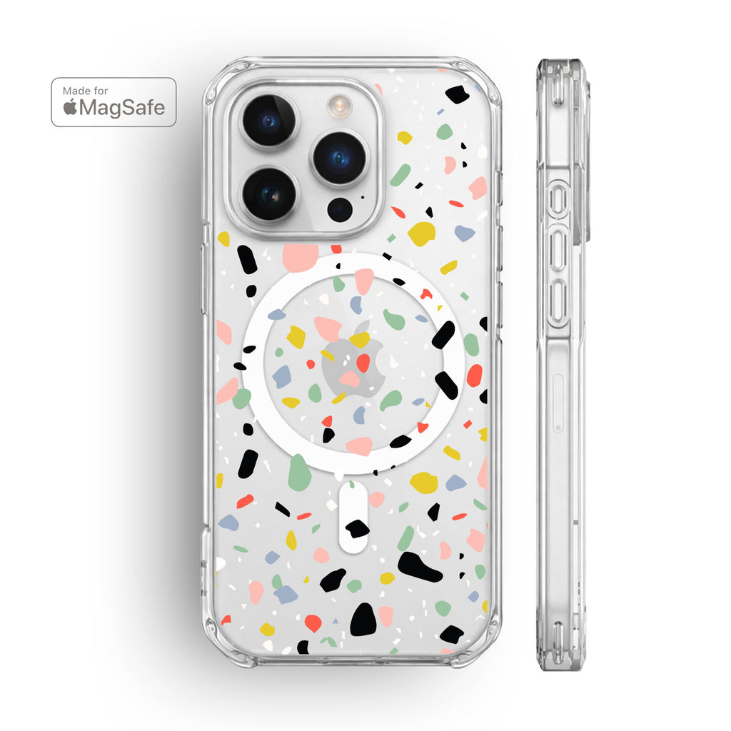 Terrazzo Clear MagSafe iPhone Case