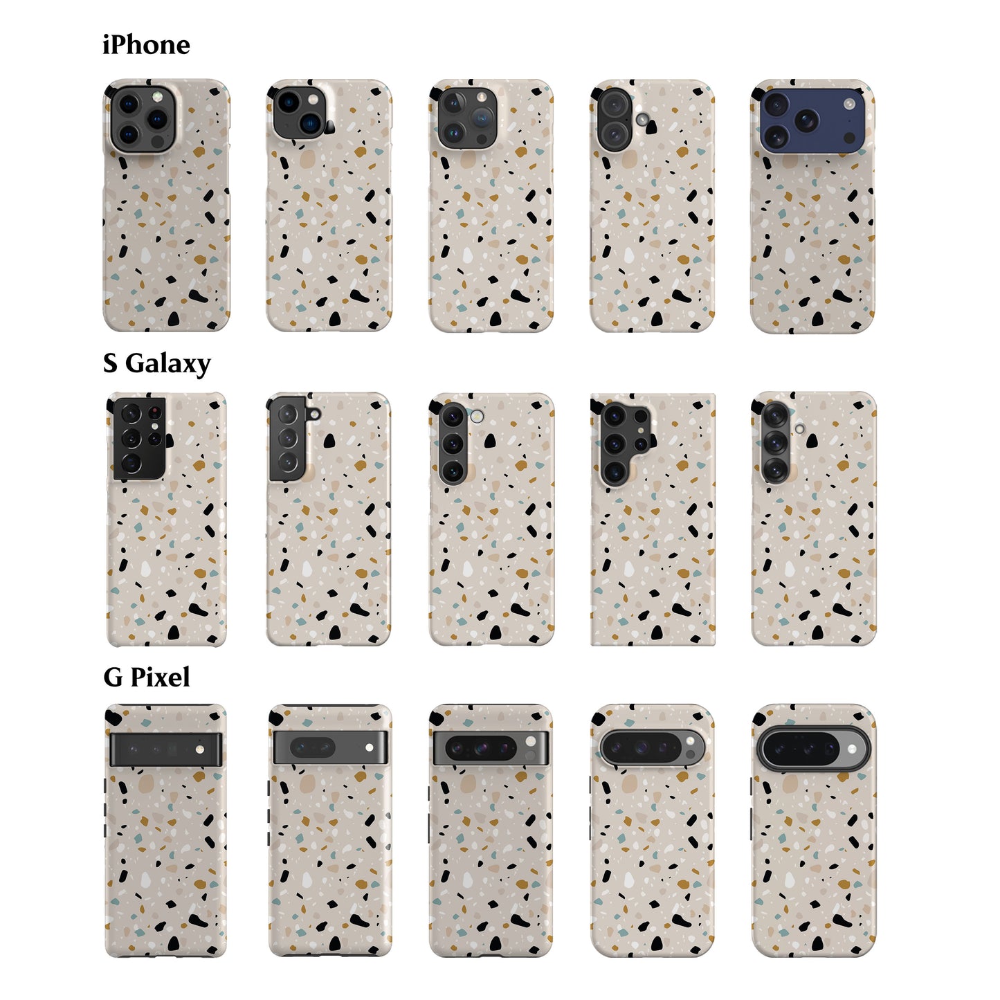Geo-Terrazzo Rina Phone Case