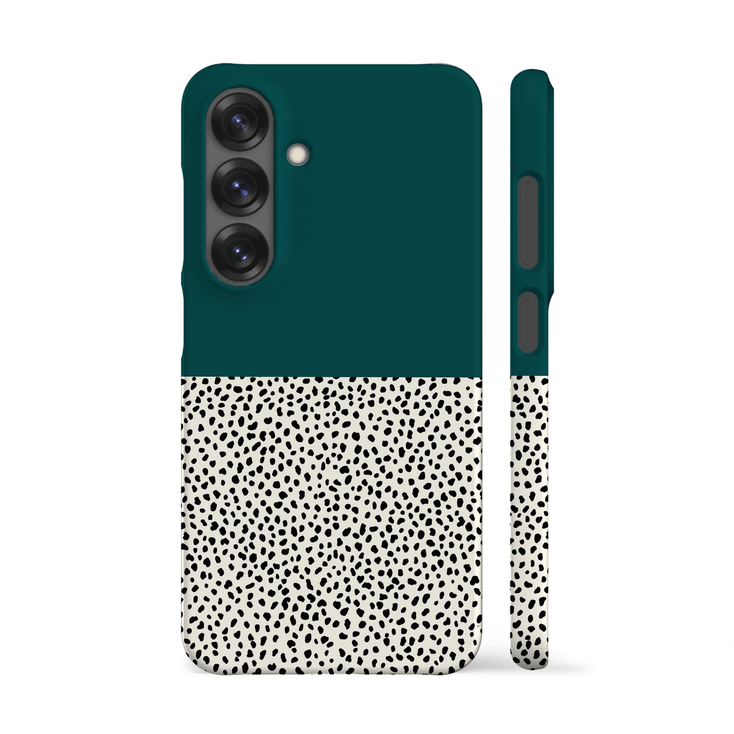 Geo Dalmatian Teal Phone Case