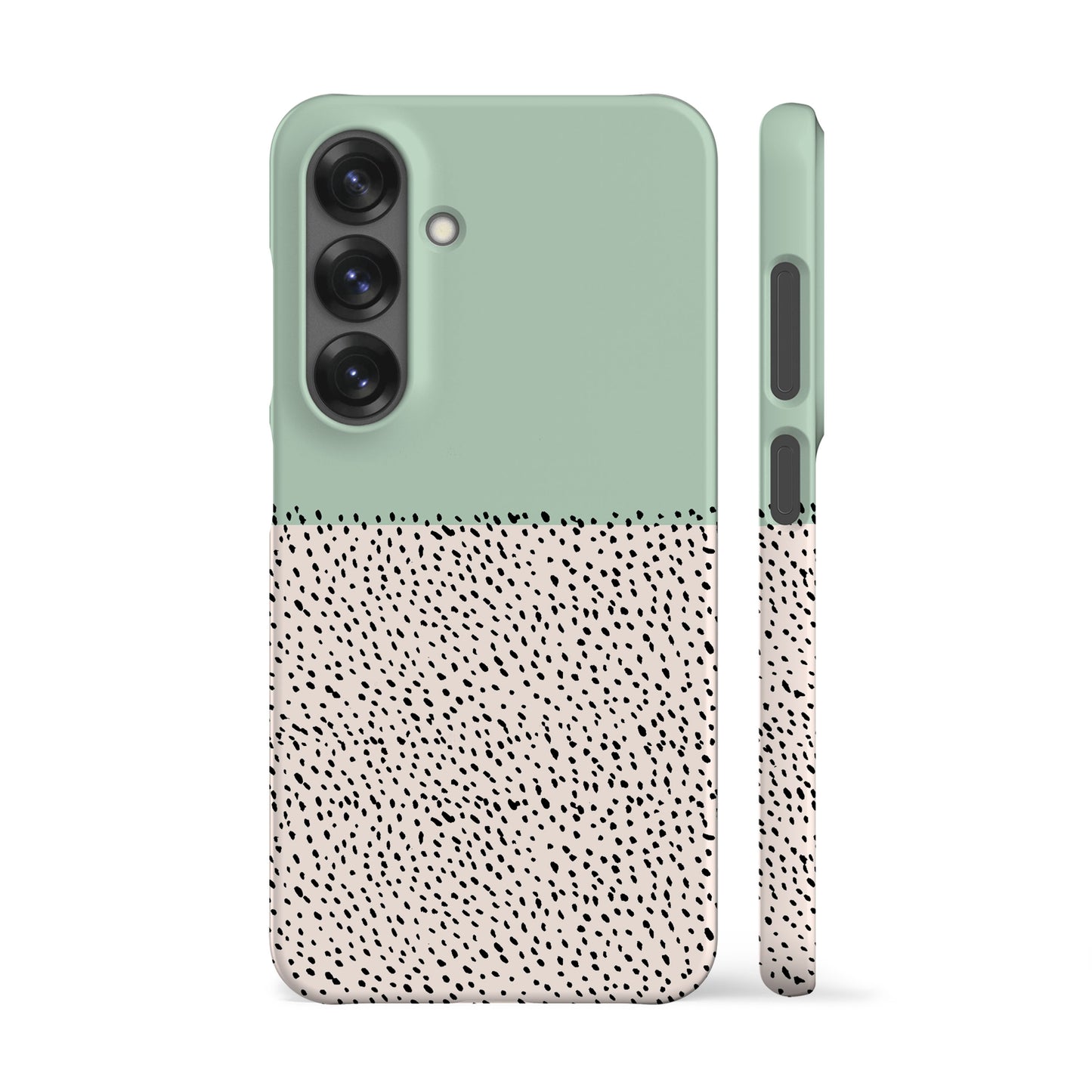 Geo Mini Dots Green Phone Case