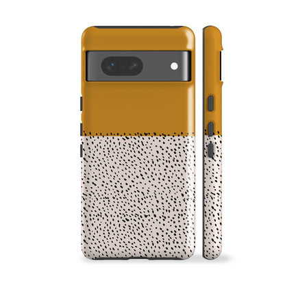 Geo Mini Dots Sunflower Phone Case