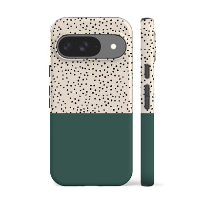 Geo Mini Spots Green Phone Case