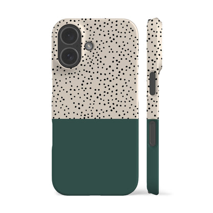 Geo Mini Spots Green Phone Case