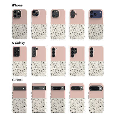Geo Terrazzo Pink Phone Case