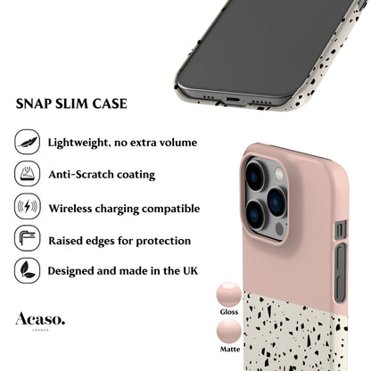 Geo Terrazzo Pink Phone Case
