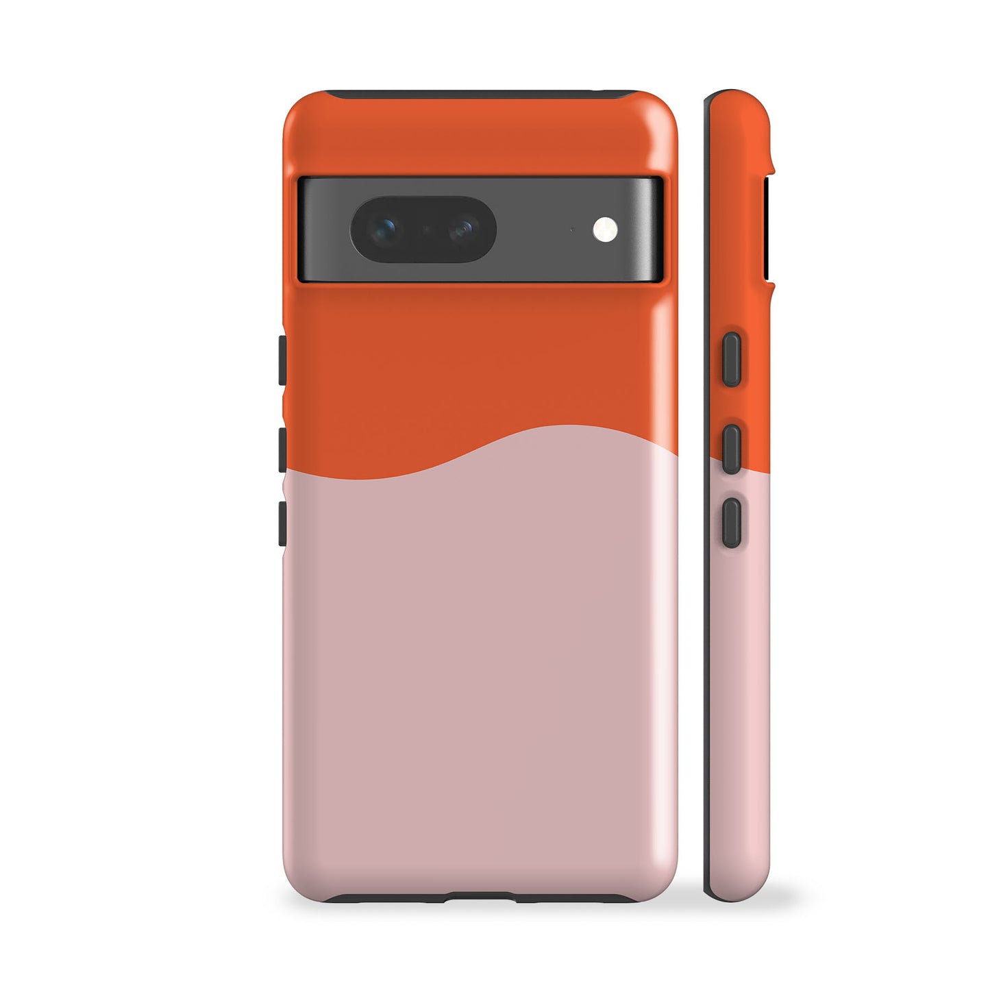 Geo Wave Pink Phone Case