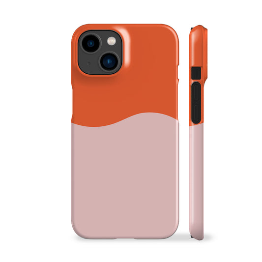 Geo Wave Pink Phone Case